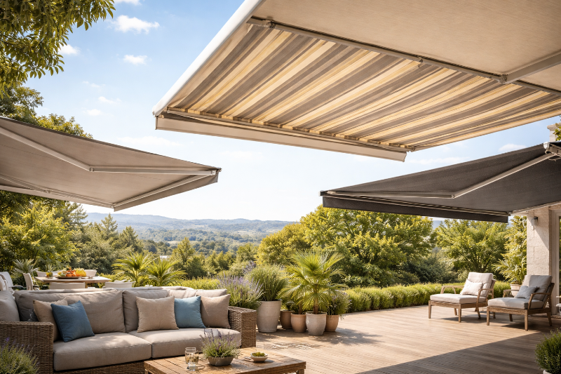 Stores bannes : bien choisir sa toile pour allier protection, durabilité et esthétisme